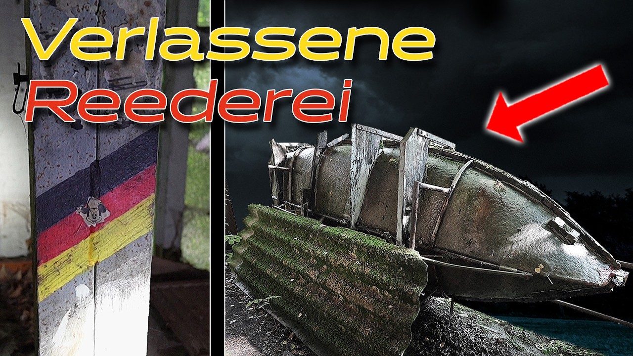 Das habe ich noch nie gesehen! - Verlassene Reederei mit Booten