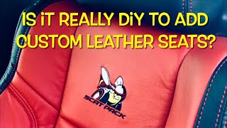 How to replace the factory seats with leather in a Dodge Challenger. It can be DIY! (Part 1)