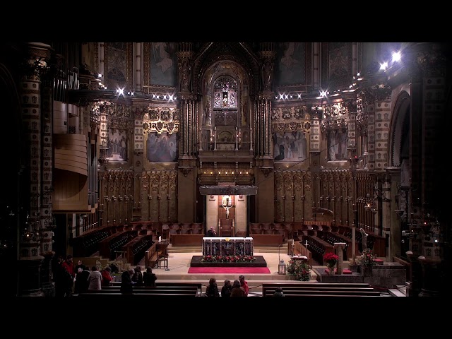 31 desembre, dimecres, Vetlla per la paul, 1 - En directe des de Montserrat