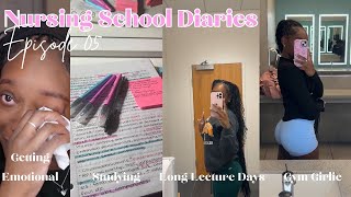 nursing school vlog  | truth about nursing school, being vulnerable, in a funk, clinicals & exams