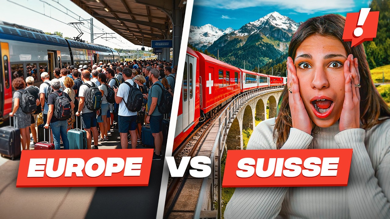 Suisse : le secret derrière le meilleur réseau ferroviaire d’Europe
