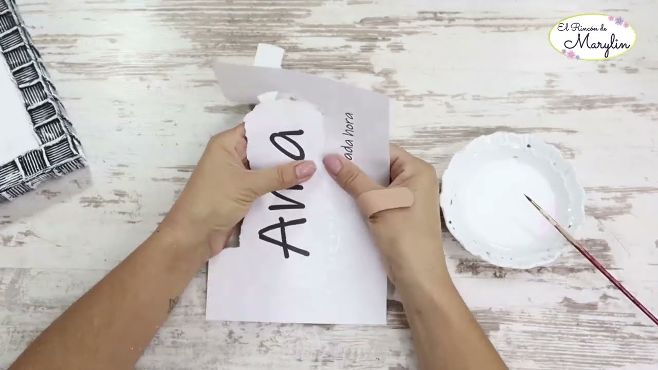 Haz tus propios CUADROS MOTIVADORES de CARTON