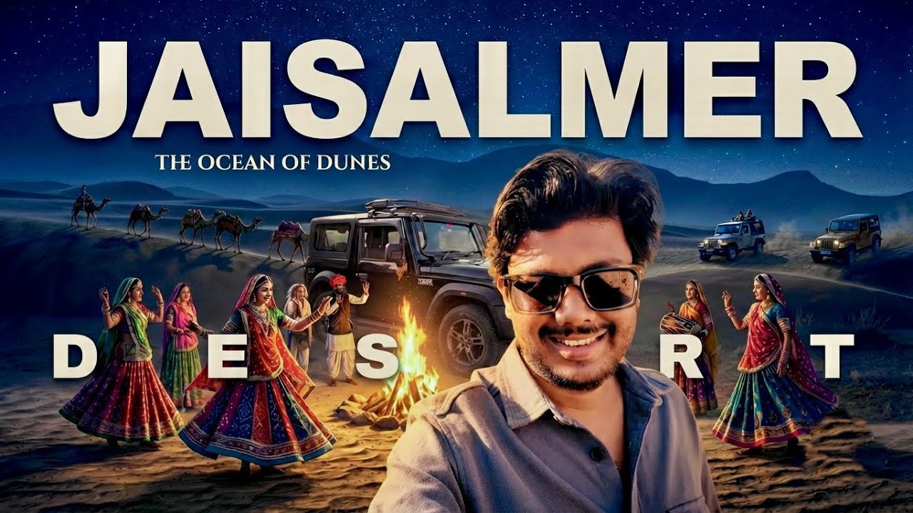 Exploring Jaisalmer | Rajasthan ka Golden City | Desert Camp, Camel Safari Sam Sand Dunes Experience