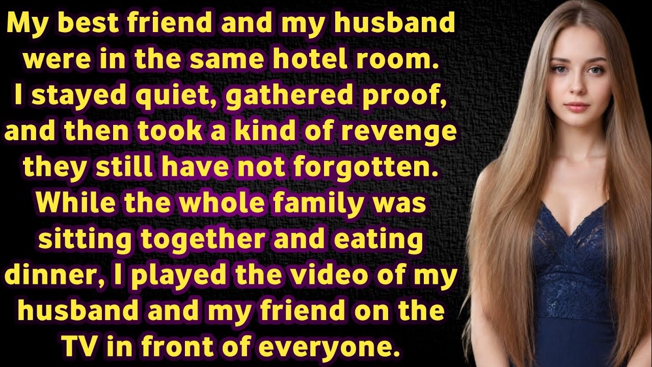 I Stayed Silent When I Caught My Husband With My Best Friend, What I Did at Dinner Shocked Everyone 