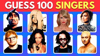 Can You Name These 100 Music Artists in 3 Seconds? 🎤 | Ultimate Music Artist Quiz (1990s–2020s)