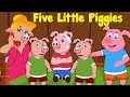 öt kicsit malackák | Gyerek Dalok Magyarul | Five Little Piggies | Kids Tv Hungary