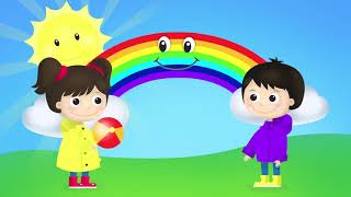 (قوس قزح) | Simple Arabic (Kids Songs) | (The Rainbow Song)