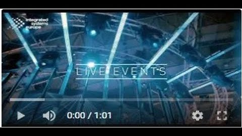 ISE 2022 Tech Zone: Live Events (Lighting & Staging)