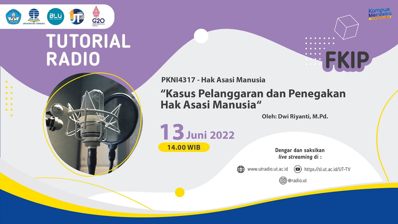 Kasus Pelanggaran dan Penegakan HAM ~ PKNI4317 Hak Asasi Manusia