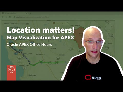 Location matters! Map Visualization for APEX developers