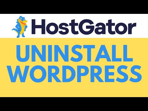 How to Uninstall