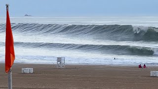 Historic Hurricane SURF in Virginia Beach for RED BULL FOAM WRECKERS