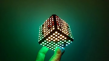 ULTiM8x8 Cube + FastLED + ESP8266 Web Server