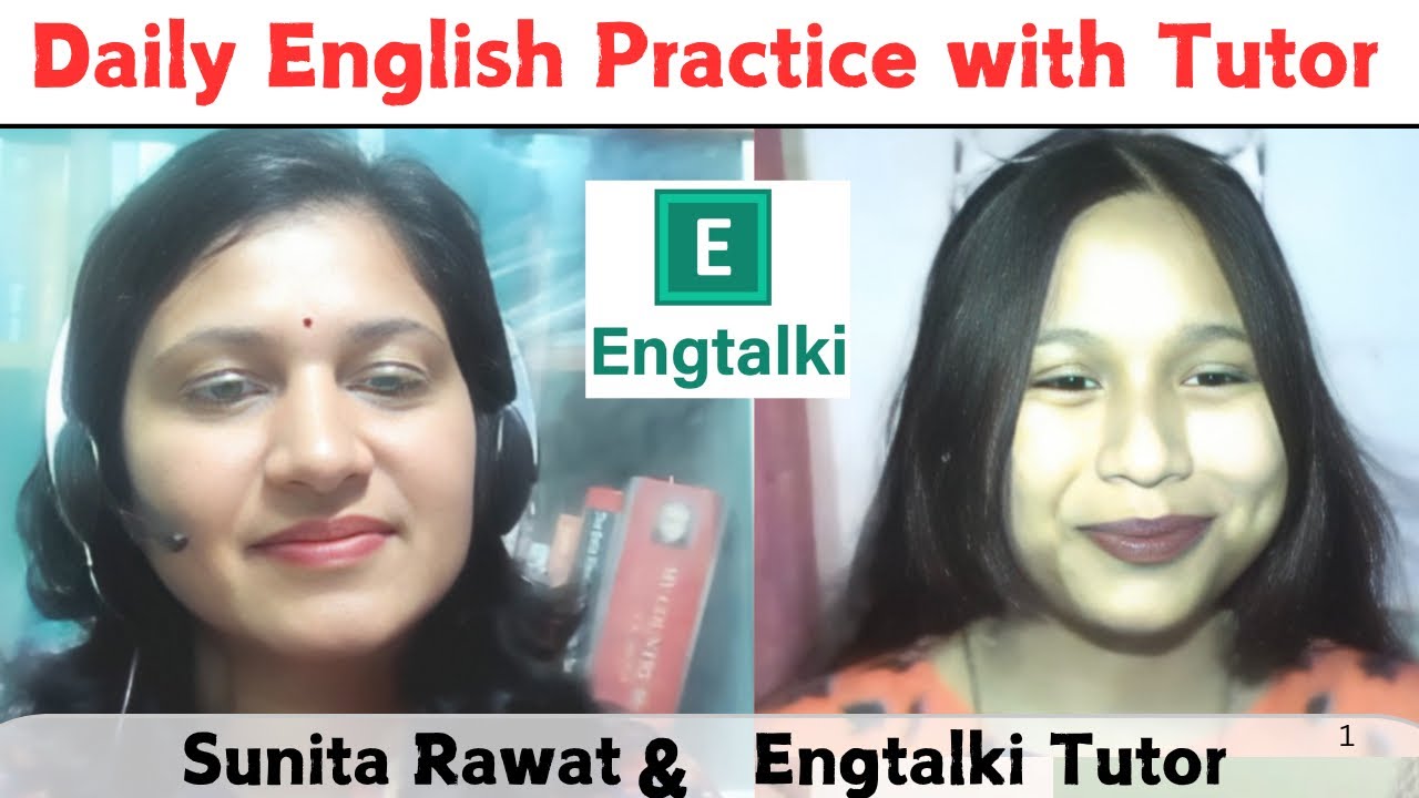 Daily English Conversation Practice with @Engtalki-Your Professional English Speakingpatner  tutor ✨