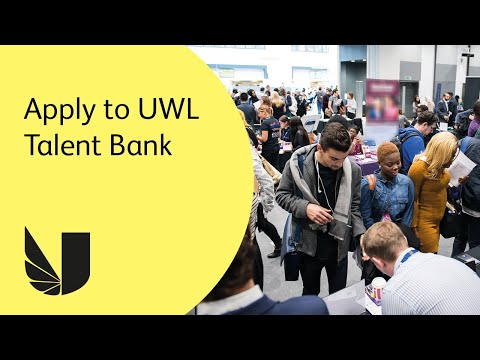 Apply to UWL Talent Bank and find work that is flexible around your studies
