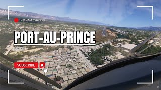Landing In Port Au Prince Haïti Mtpp Toussaint Louverture International Airport