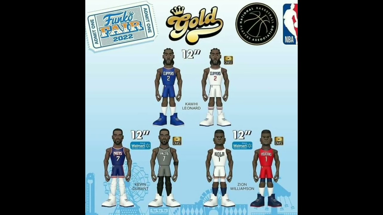 Funko Fair: NBA Gold Funko