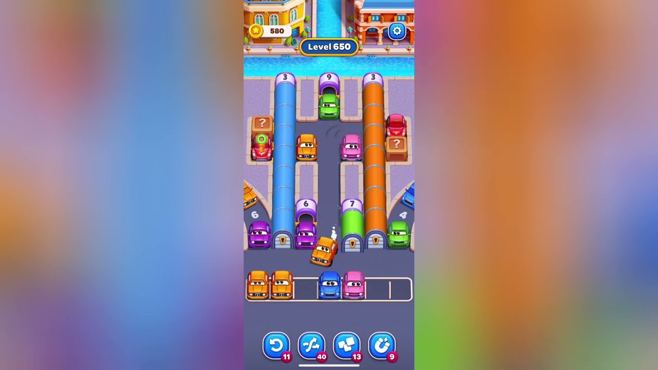 Car Match Level 650 Solution Walkthrough 