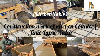 Awesome Kitchen Table Construction (Kitchen Counter) | Time-Lapse Video