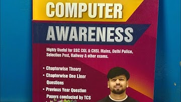 COMPUTER FOR SSC CGL & CHSL MAINS 2025 | Best Book for Computer for Competitive Examination