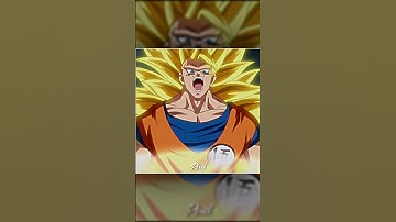 Goku stops Trunks