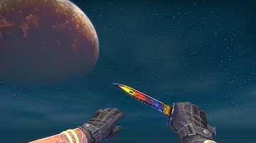CSGO StatTrak™ M9 Bayonet | Marble Fade FN (Showcase)