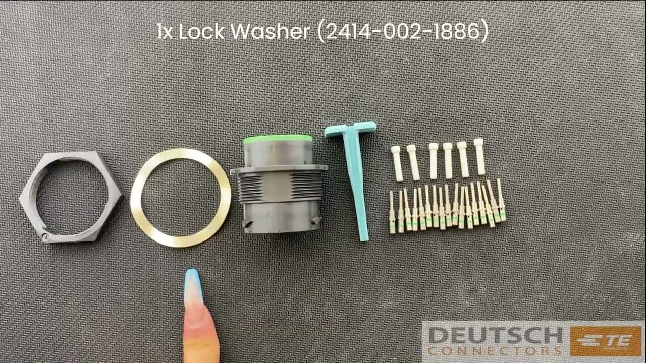 Deutsch HDP20 Series P26-18-14PN Connector Kit | Deutsch Connectors