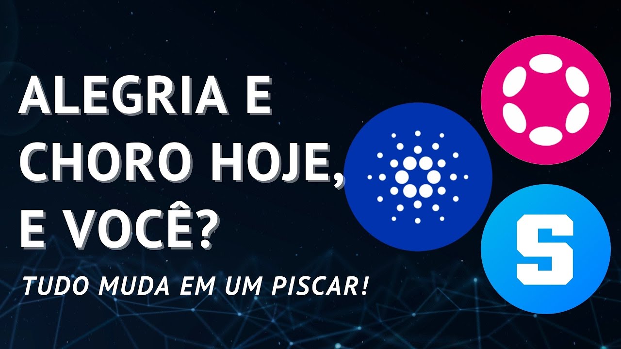 ADA, DOT e SAND - MÉTRICAS SEGUEM MOSTRANDO O CAMINHO! NEM TUDO QUE RELUZ É OURO!!!!