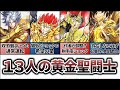 【聖闘士星矢】12+1人の黄金聖闘士【NEXT DIMENSION 冥王神話】
