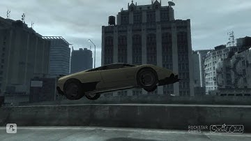GTA IV STUNT / high JUMP with MOD car 1080p HD video