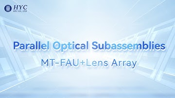 FAU + Lens Array: High-Speed Optical Subassemblies for 800G/1.6T Transceivers