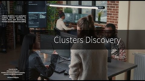 Tutorial  - Cluster discovery