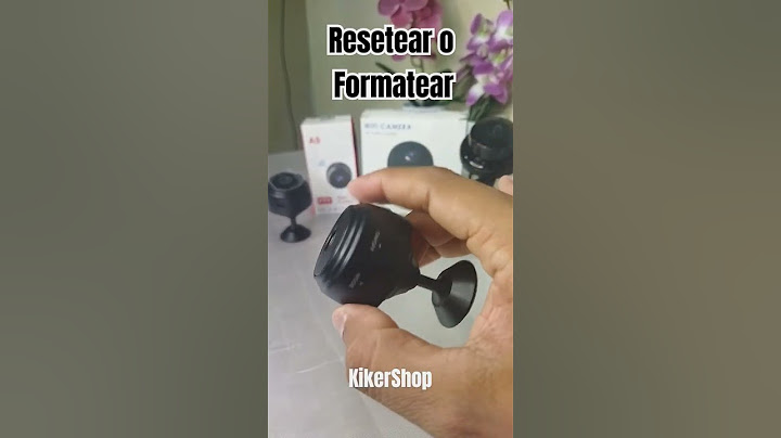 😱 ¿Por qué debes Resetear tu Mini Camara WiFi A9?