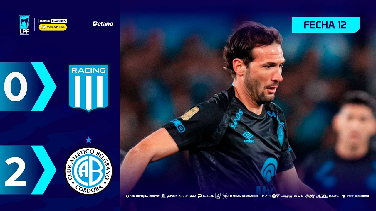 [아르헨티나 리그] RACING 0 : 2 BELGRANO | Resumen del partido | #TorneoMercadoLibre Clausura 2026 🏆