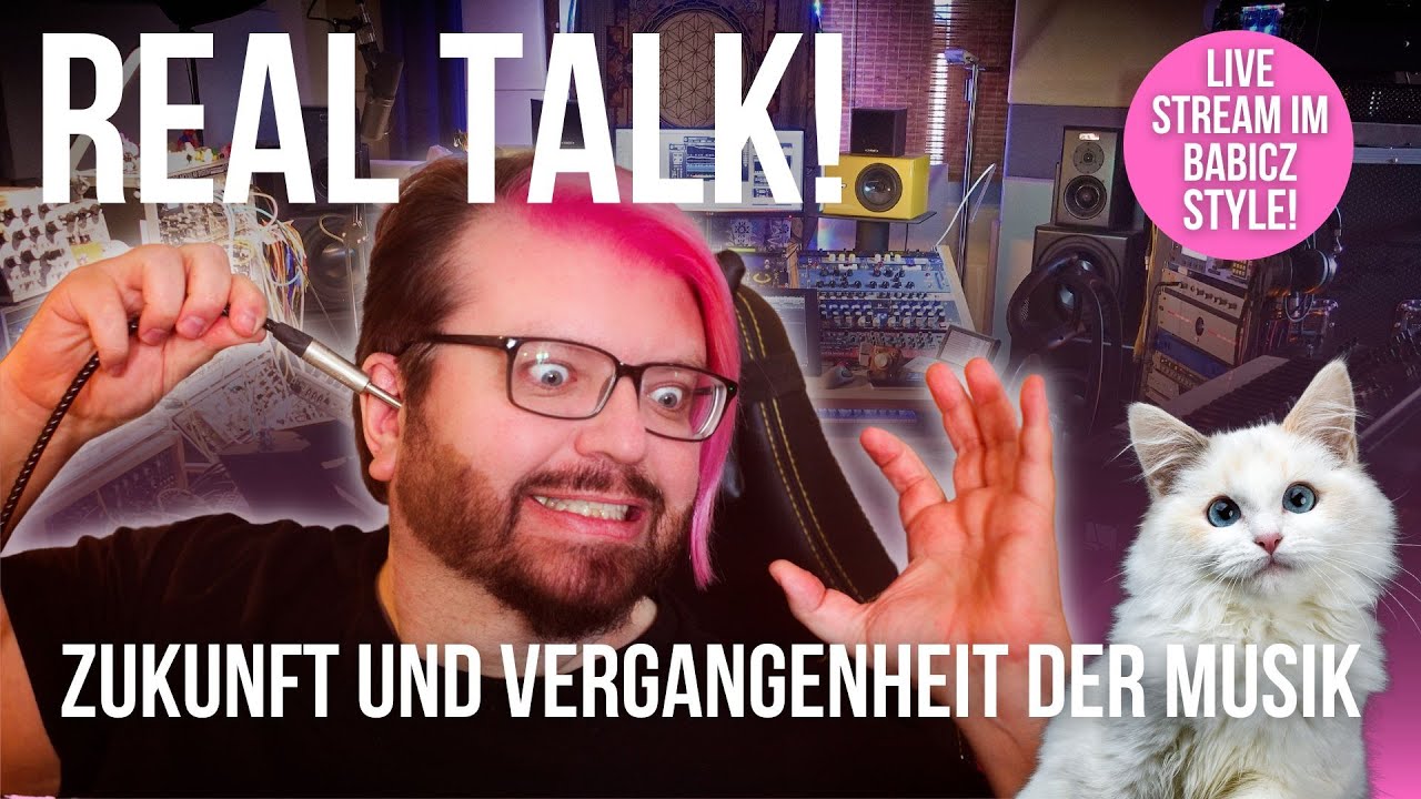 REAL TALK! Robert Babiczs philosophische Sonntagsrunde - Zukunft & Vergangenheit der Musik