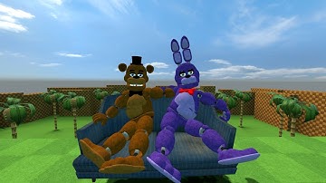 FNAF Ragdolls Physics (GMOD) part 1