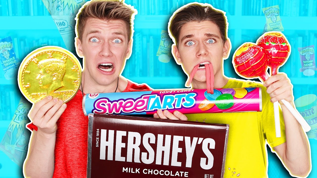 ⁣SOUREST GIANT CANDY IN THE WORLD CHALLENGE!! Warheads, Toxic Waste (EXTREMELY DANGEROUS)