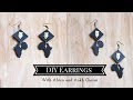 DIY Earrings with Africa and Ankh Charms DIY Earrings with Africa and Ankh Charms