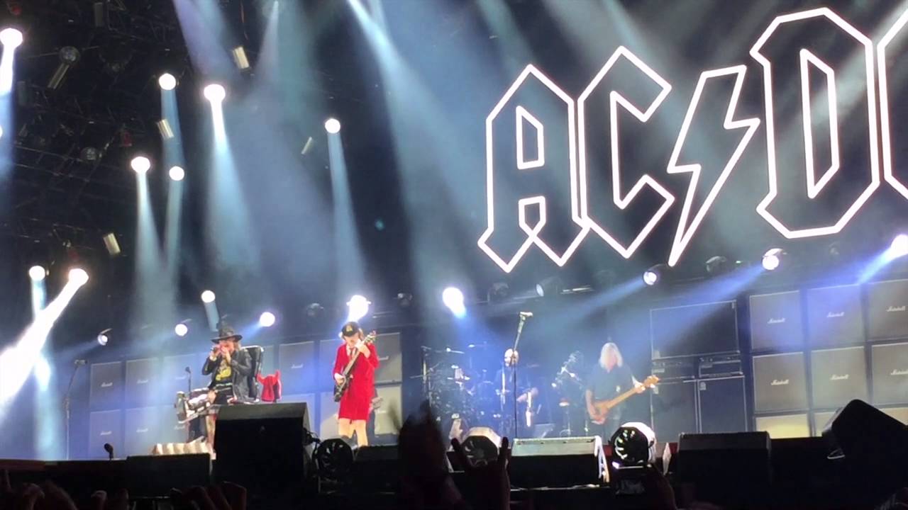 AC/DC Sevilla 2016 Extracts Of The Show 38mins - YouTube