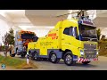 Tamiya 1/14 Volvo FH16 Globetrotter 750 8x4 TowTruck out of the box!