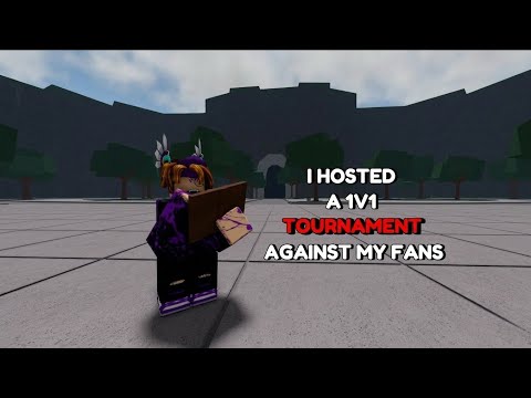 I hosted a tournament... And nobody could beat Me.