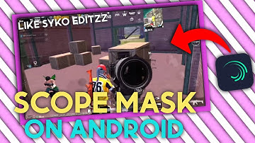 SCOPE MASK EFFECT ON ALIGHT MOTION | EASIEST WAY | ROX