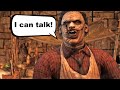 How leatherface would sound like if he had lines