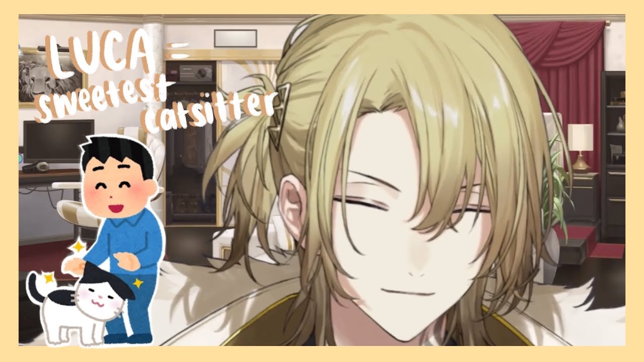 A very important compilation of Luca and his brother's cat [ NIJISANJI EN | Luca Kaneshiro ]