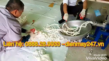 Máy nổ bỏng sâu, bỏng gạo đầu nổ Việt Nam động cơ điện 3 pha 7.5 Kw giá rẻ