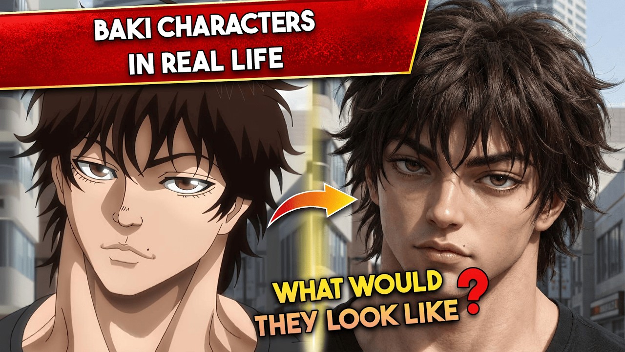 Baki Characters in Real Life | バキのキャラクターが現実にいたら