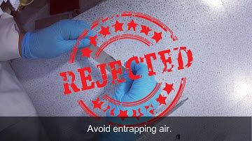 Two part epoxy instructions