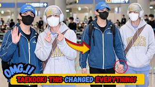 Incheon Airport Chaos! Taekook Leave ARMY Speechless With Shocking Move!