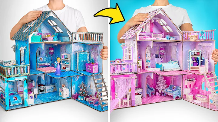 Lets Remake Magical Mini House of Queen Elsa!
