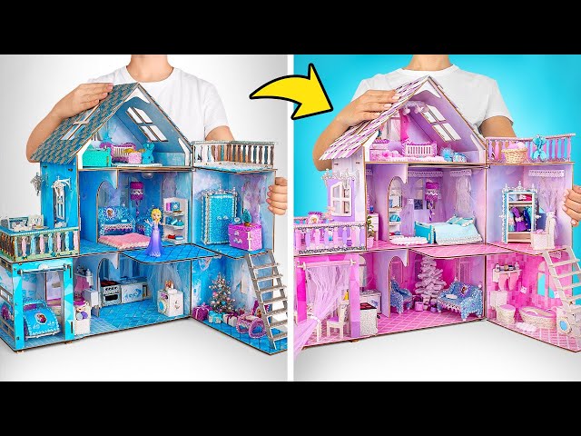 Let’s Remake Magical Mini House of Queen Elsa! class=